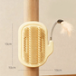 2-in-1 Corner Grooming Station for Pets with a Feather Stick