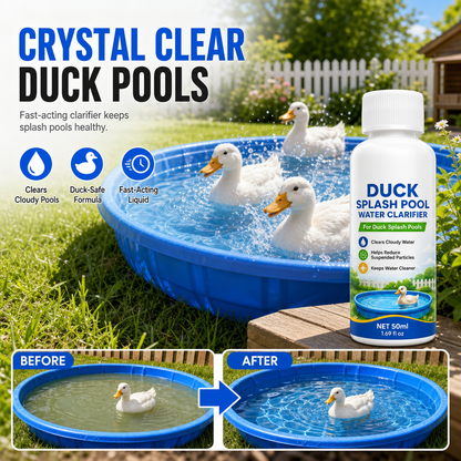 🦆🧴 Eendenvijver waterzuiveraar & verhelderaar | Bindt zwevende vuildeeltjes | Gieten, roeren, helder | Voor helder speelwater | 50% KORTING!