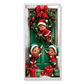🎄🚪 50% KORTING! Nooit meer een fladderende, verkreukelde deurbanner! Deze kerstdeurhoes met thermische print en dik polyester geeft je voordeur in seconden een sprankelende kerstlook!