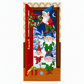 🎄🚪 50% KORTING! Nooit meer een fladderende, verkreukelde deurbanner! Deze kerstdeurhoes met thermische print en dik polyester geeft je voordeur in seconden een sprankelende kerstlook!