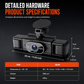 📹💥 Eén camera ziet niet alles – deze 4-lens dashcam legt voor, achter, links én rechts vast. Met 1080P HD en infrarood nachtzicht! 50% KORTING!