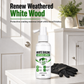 💥🎨 Van versleten wit naar showroomglans in één spray – waterdicht, antiroest en snel droog. Voor hout en metaal, ideaal voor buitenmeubels en relingen. 50% KORTING!