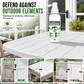 💥🎨 Van versleten wit naar showroomglans in één spray – waterdicht, antiroest en snel droog. Voor hout en metaal, ideaal voor buitenmeubels en relingen. 50% KORTING!