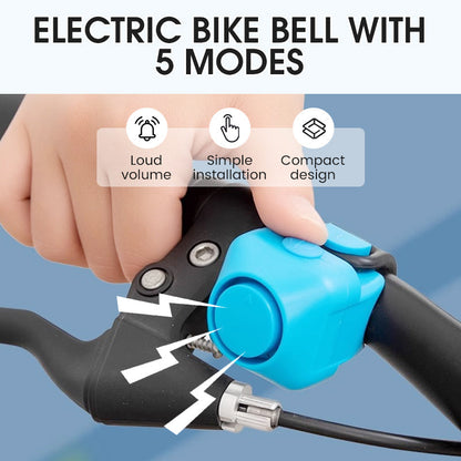 💥🔔 50% KORTING! Van zachte tingeling naar krachtig signaal – deze elektrische bel met 5 geluidsopties past op elk stuur, weegt slechts 45 g en valt niet op.
