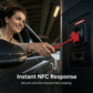 ⭐🚗 50% KORTING! Nooit meer uitstappen of nat worden bij tol- en parkeerpoortjes! Deze Star Wand NFC-kaarthouder reikt tot 25 cm verder – weerbestendig, stootvast en met veilige kaartsleuf!