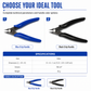 🎯✂️ 50% KORTING! Van rafels naar haarscherpe sneden – deze precisietang knipt elektrische draden en modelbouwplastic moeiteloos vlak af. Met automatische veer en antislip handgrepen!