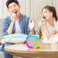 🎤🎶 50% KORTING! Nooit meer saaie feestjes! Deze mini karaoke machine voor kinderen met 2 draadloze microfoons, Bluetooth & 3D-geluid tovert elke kamer om in een podium – 5-6 uur zangplezier!