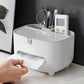 Multifunctional Tissue Box with Organizer
