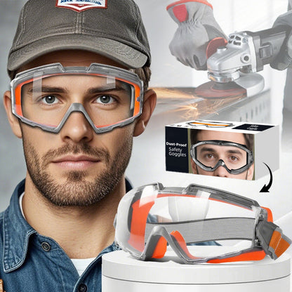 High-Impact Dust-Proof Safety Goggles