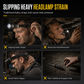 👓📏 Oplaadbare LED-hoofdlamp in brilmodel | 5 standen: COB hoog/laag & wit laser hoog/laag | Bewegingssensor | Waterdicht | USB | Incl. veiligheidsbril | 50% KORTING!