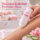 🪒🚫 Nooit meer scheermesjes, snijwondjes of irritatie! Deze roll-on ontharingsgel met kersenbloesem glijdt zacht over je huid – zijdezacht, zelfs op gevoelige plekken.