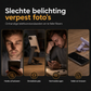 👁️📸 Felle lampen of donkere kamers vermoeien je ogen en verpesten je selfies. Deze selfielamp met flexibele hals en 5 kleurtemperaturen geeft zacht, flatterend licht. 360° verstelbaar.