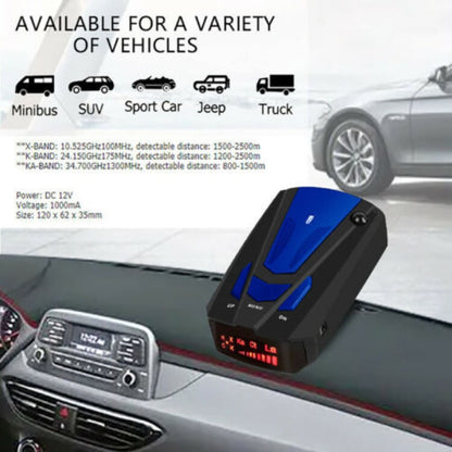 📡 Nooit meer verrast door een signaal! Deze radarwaarschuwer geeft een visueel en geluidssignaal op je dashboard – compact, in 3 kleuren. Rijd bewuster.