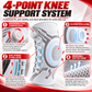 💪 Knie die alle kanten op schiet? Deze brace met draaiknop, legering veren en honingraat silicone zit als gegoten – zonder afzakken.