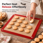🍪💥 Nooit meer morsen in de oven! Deze silicone bakmat vouwt met één klik om tot een lekvrije bakplaat – perfect voor macarons en patisserie.