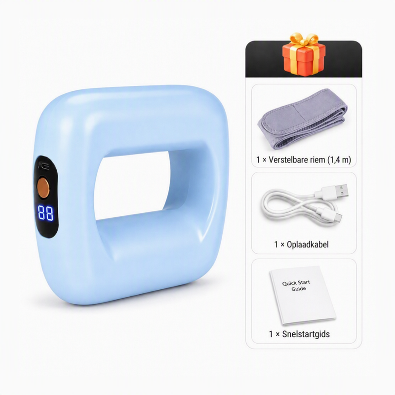 🏆💥🔥 50% KORTING! Draag 'm 15 minuten per dag en stimuleer doorbloeding & vetverbranding over je hele lichaam – tril-fasciaring met tailleband, diepe massage en spierherstel. USB-C!🌿👑