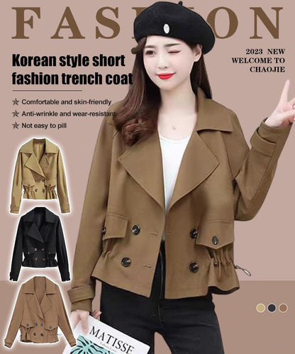 Korte Mode Trenchcoat