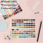 Premium aquarelset van 50 met penseel