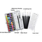 Premium aquarelset van 50 met penseel