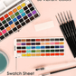 Premium aquarelset van 50 met penseel