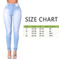 Beste cadeau - Dames stretch jeans slim fit potloodbroeken
